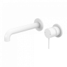 Смеситель для раковины Lotis Mone 1002MW встраиваемый, цвет matte white