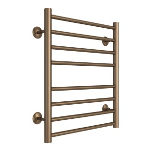 Полотенцесушитель водяной Lotis Mone 50х60 см, цвет brushed bronze