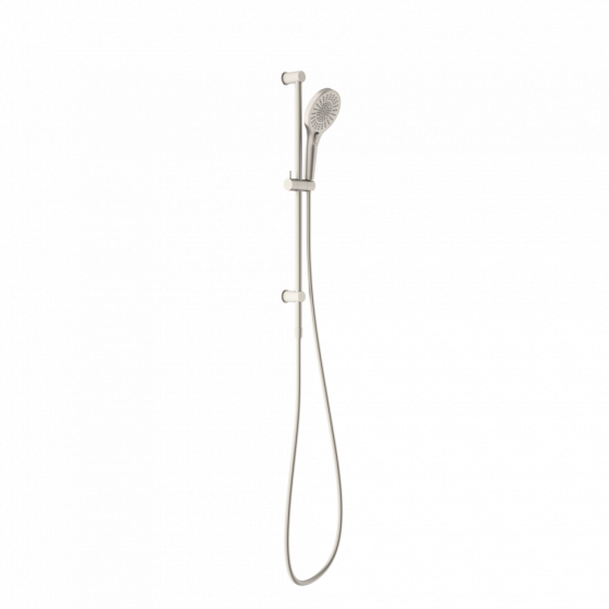 Душевой гарнитур Lotis Santi 1022BN штанга 61,5см, цвет brushed nickel