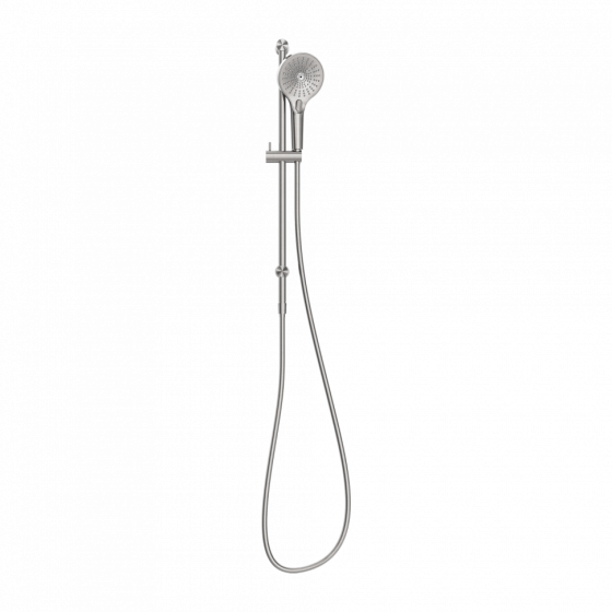 Душевой гарнитур Lotis Santi 1022BN штанга 61,5см, цвет brushed nickel