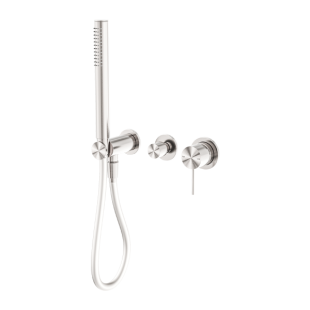 Смеситель для душа, с ручным душем, скрытый, Lotis, цвет: никель