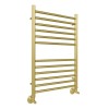 Полотенцесушитель водяной Lotis Mone 50х80 см, цвет brushed gold