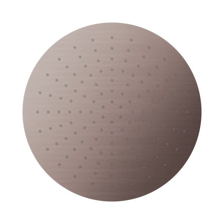 Верхний душ Lotis Mone 1070CB D30см, цвет copper brushed