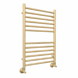 Полотенцесушитель водяной Lotis Mone 50х80 см, цвет brushed brass