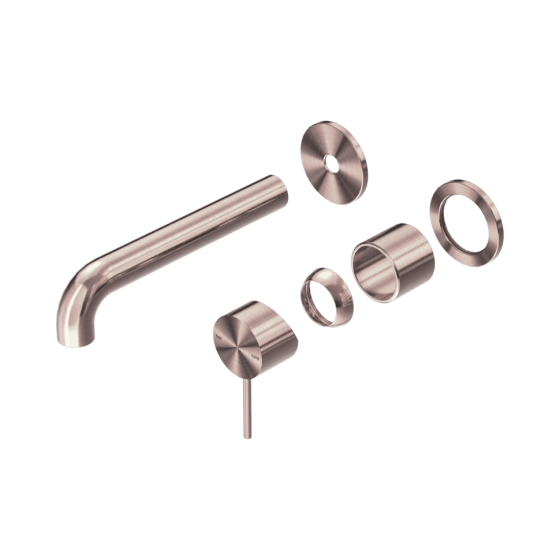 Смеситель для раковины Lotis Mone 1002CB встраиваемый, цвет copper brushed