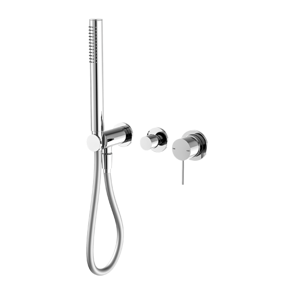 Смеситель для душа, с ручным душем, скрытый, Lotis, цвет: хром