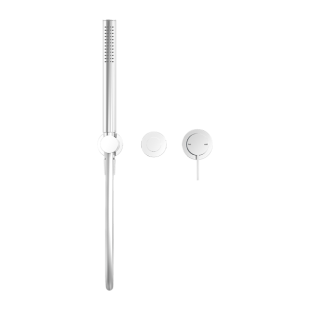 Смеситель для душа, с ручным душем, скрытый, Lotis, цвет: хром