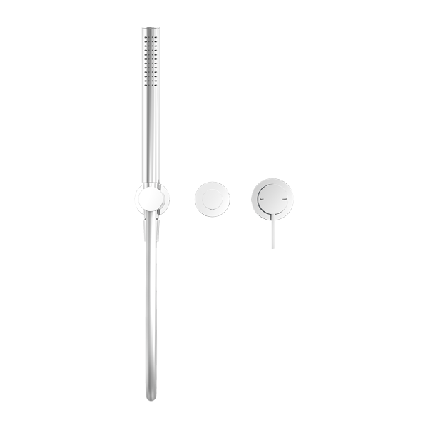 Смеситель для душа, с ручным душем, скрытый, Lotis, цвет: хром