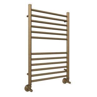 Полотенцесушитель водяной Lotis Mone 50х80 см, цвет brushed bronze