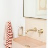Смеситель для раковины Lotis Mone 1002BB встраиваемый, цвет brushed brass
