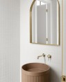 Смеситель для раковины Lotis Mone 1002BB встраиваемый, цвет brushed brass