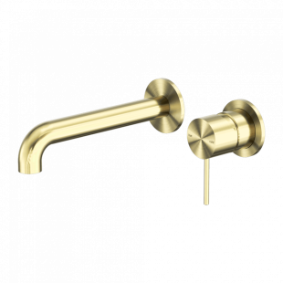Смеситель для раковины Lotis Mone 1002BB встраиваемый, цвет brushed brass