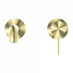 Смеситель для раковины Lotis Mone 1002BB встраиваемый, цвет brushed brass