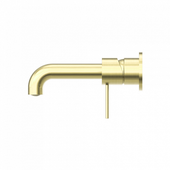 Смеситель для раковины Lotis Mone 1002BB встраиваемый, цвет brushed brass