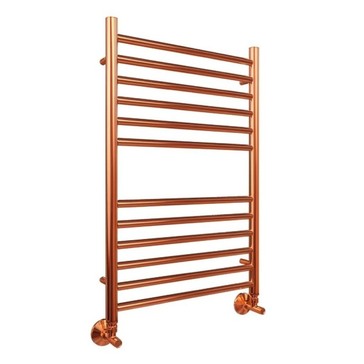 Полотенцесушитель водяной Lotis Mone 50х80 см, цвет copper