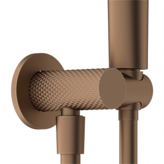 Душевой гарнитур Lotis Santi 1024CB, цвет copper brushed