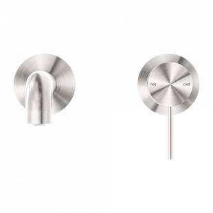 Смеситель для раковины, скрытый, Lotis, цвет: никель