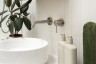 Смеситель для раковины Lotis Mone 1002BN встраиваемый, цвет brushed nickel