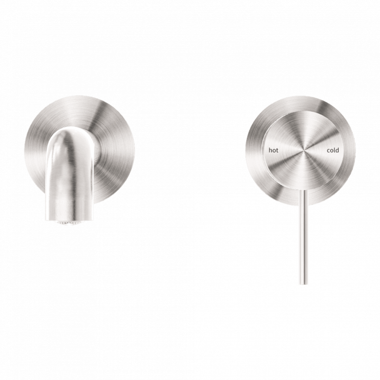 Смеситель для раковины Lotis Mone 1002BN встраиваемый, цвет brushed nickel