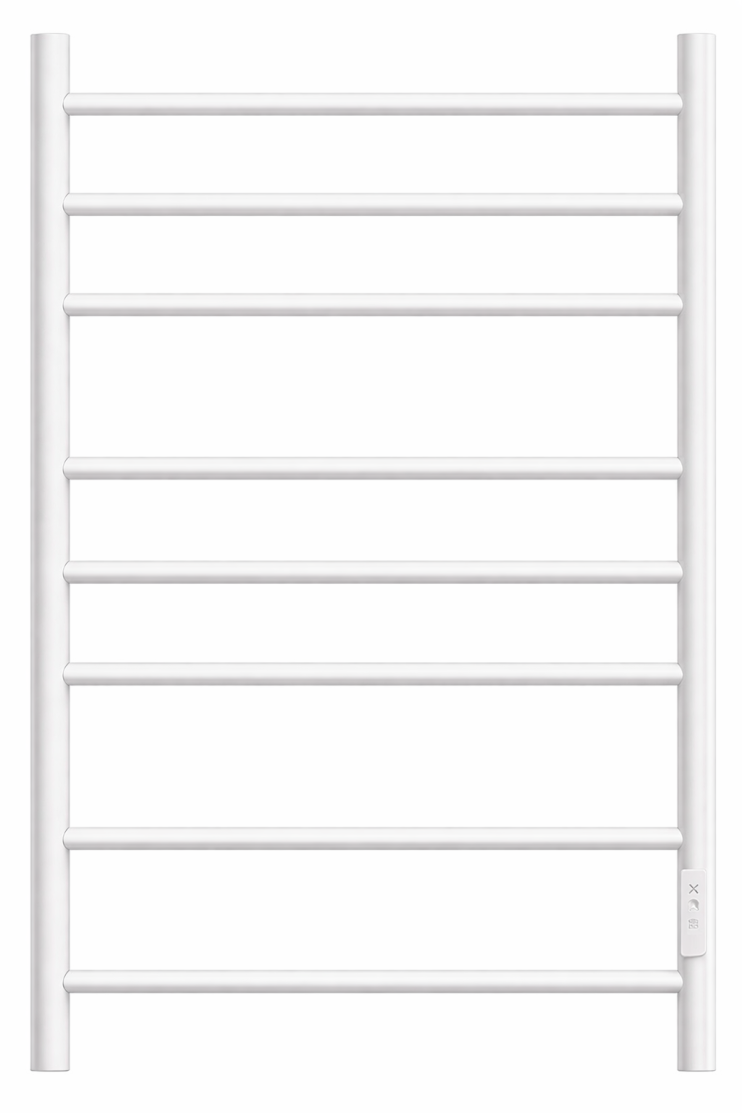 Полотенцесушитель, электрический, Аврора П8 500x800 диммер справа, Lotis, цвет: белый