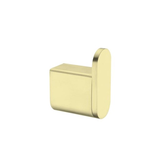 Крючок настенный Lotis Gris 1083BB, цвет brushed brass