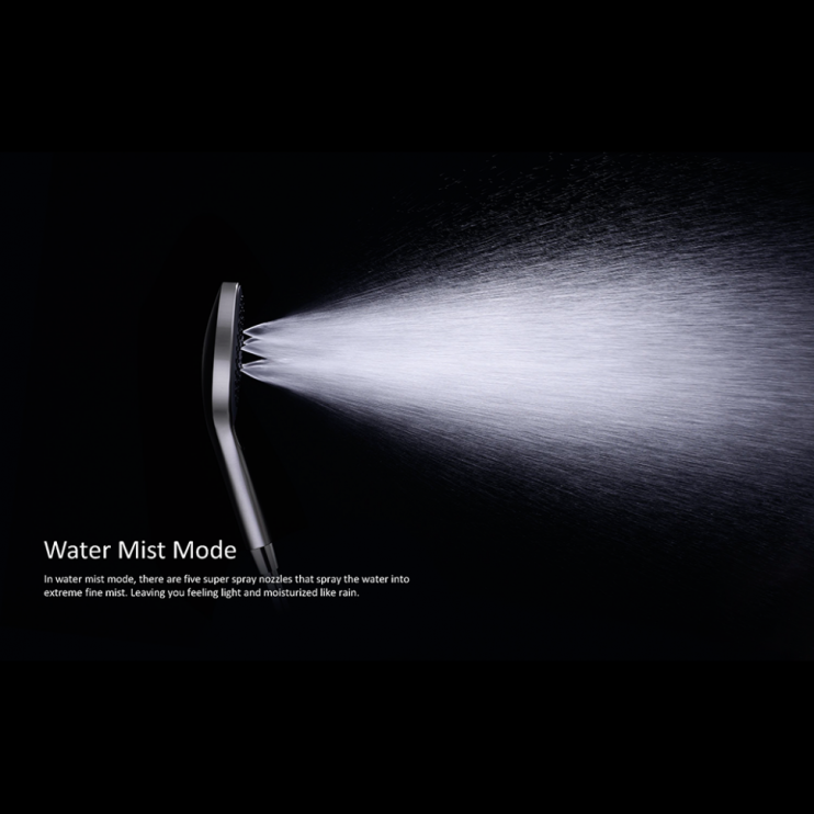 Душевой гарнитур, Lotis, цвет: графитовый