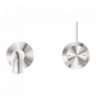 Смеситель для раковины, скрытый, Lotis, цвет: никель