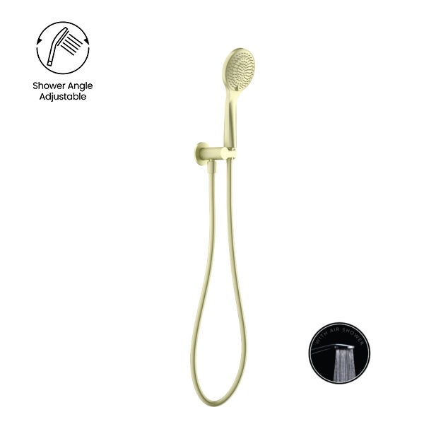 Душевой гарнитур, Lotis, цвет: золото