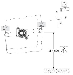 Гигиенический душ Lotis Mone 1043BB, цвет brushed brass PVD
