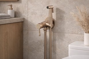 Гигиенический душ Lotis Mone 1043CB, цвет copper brushed PVD