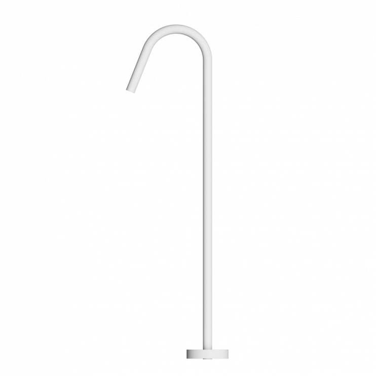 Отдельностоящий излив для ванны, Lotis, цвет: белый