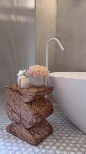 Отдельностоящий излив для ванны, Lotis, цвет: белый