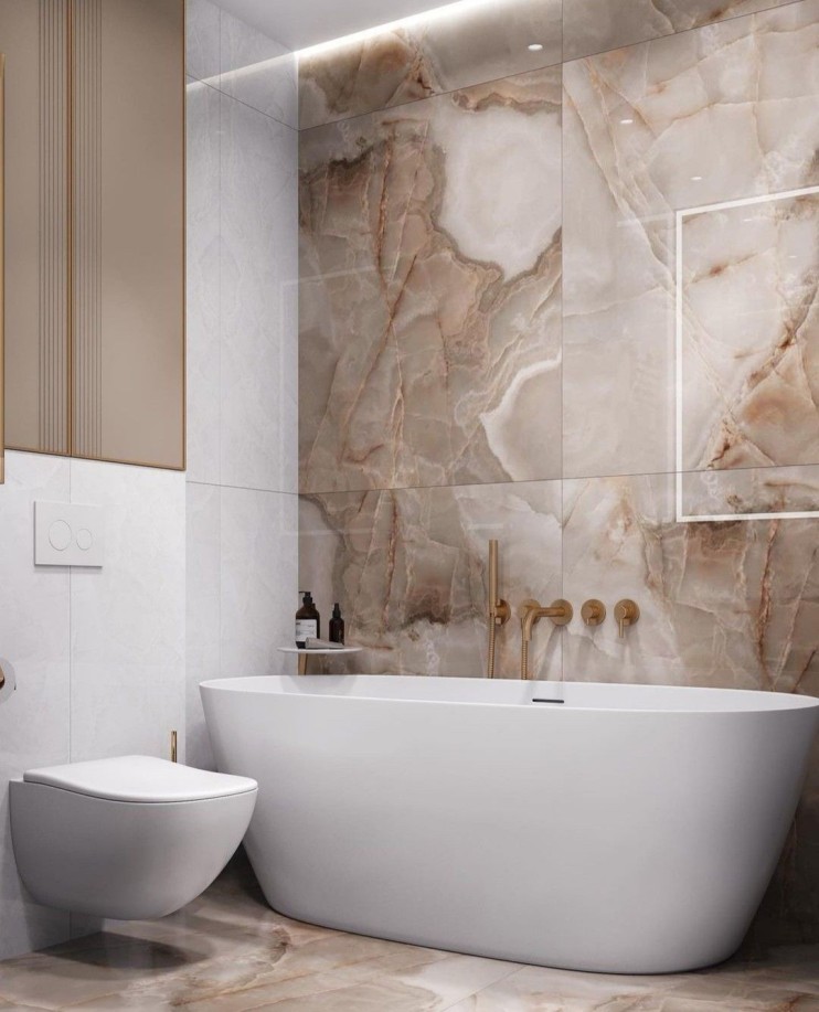 Ванна из искусственного камня Lotis Ando 170x80см, отдельностоящая, Solid Surface, цвет белый матовый