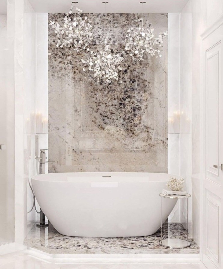 Ванна из искусственного камня Lotis Ando 170x80см, отдельностоящая, Solid Surface, цвет белый матовый