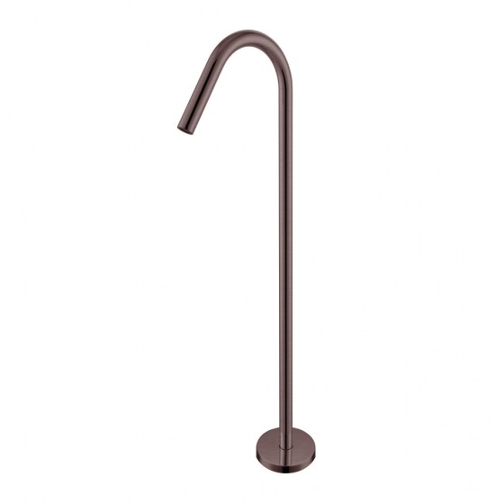Излив для ванной Lotis Mone 1066CB напольный, цвет copper brushed