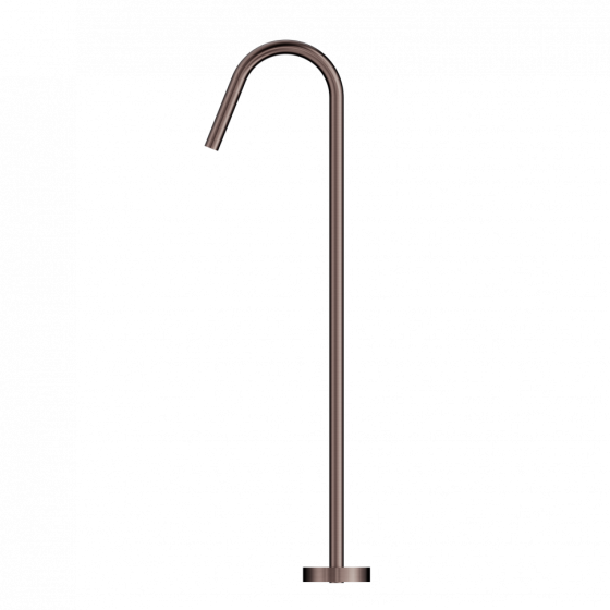 Излив для ванной Lotis Mone 1066CB напольный, цвет copper brushed