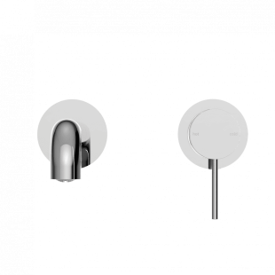 Смеситель для раковины Lotis Mone 1002CR встраиваемый, цвет chrome