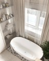 Ванна из искусственного камня Lotis  Ando 170x80см, отдельностоящая, Gelcoat, цвет белый глянцевый