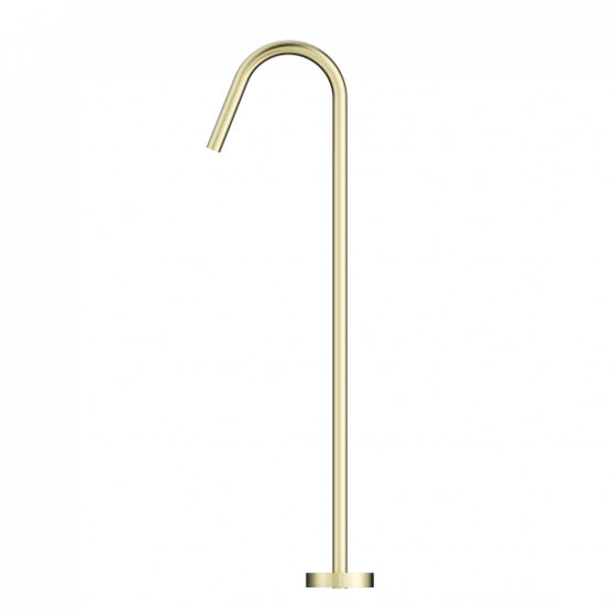 Излив для ванной Lotis Mone 1066BB напольный, цвет brushed brass