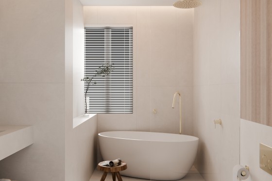 Излив для ванной Lotis Mone 1066BB напольный, цвет brushed brass