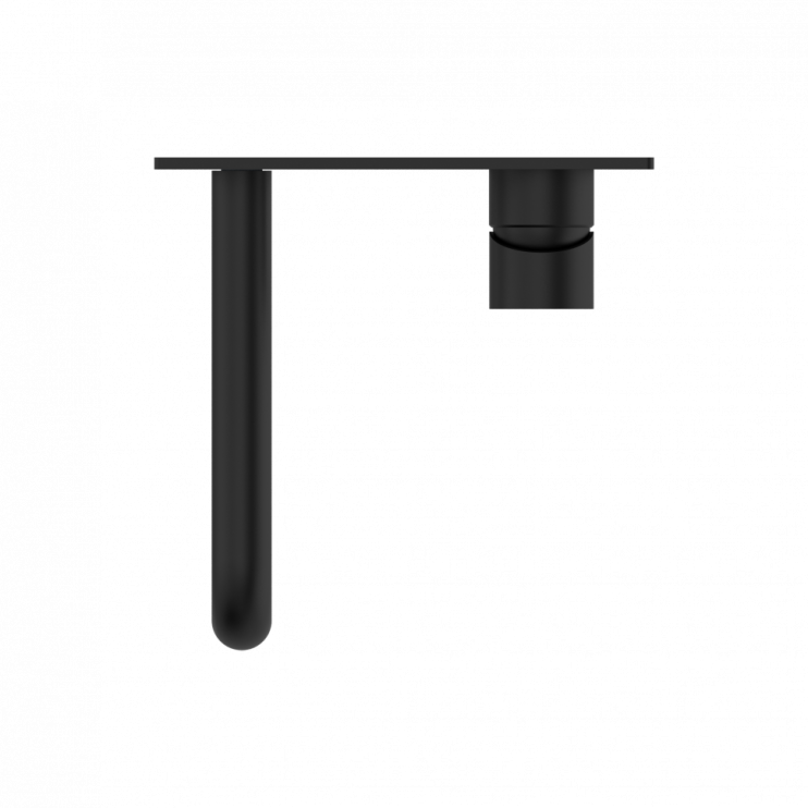 Смеситель для раковины, скрытый, Lotis, цвет: черный