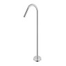 Излив для ванной Lotis Mone 1066BN напольный, цвет brushed nickel