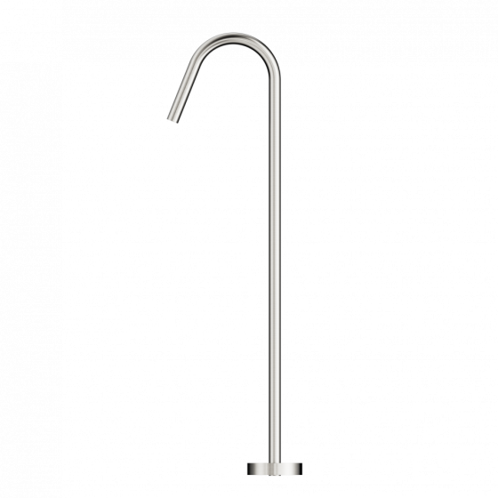 Излив для ванной Lotis Mone 1066BN напольный, цвет brushed nickel