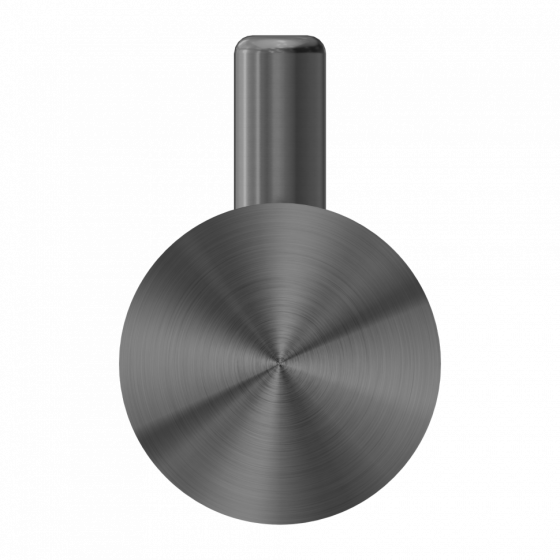 Крючок настенный Lotis Santi 1072BMB 55х35мм, цвет black metal brass