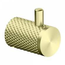 Крючок настенный Lotis Santi 1072BB 55х35мм, цвет brushed brass