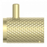 Крючок настенный Lotis Santi 1072BB 55х35мм, цвет brushed brass