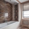 Ванна из искусственного камня Lotis Oberon  KIT 170x75см, встраиваемая, Gelcoat, цвет белый глянцевый
