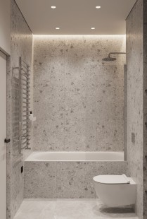 Ванна из искусственного камня Lotis Oberon  KIT 170x75см, встраиваемая, Gelcoat, цвет белый глянцевый