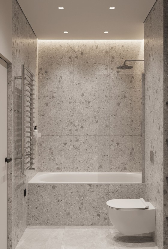 Ванна из искусственного камня Lotis Oberon  KIT 170x75см, встраиваемая, Gelcoat, цвет белый глянцевый
