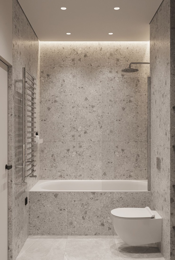 Ванна из искусственного камня Lotis Oberon  KIT 170x75см, встраиваемая, Gelcoat, цвет белый глянцевый